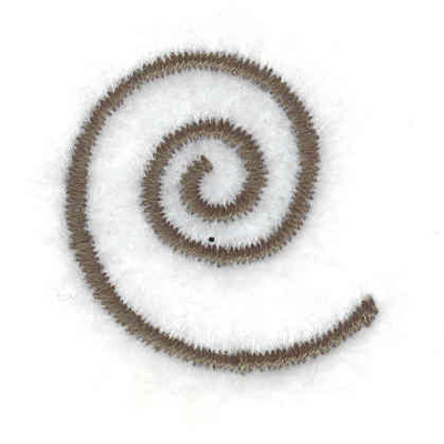Embroidery Design: Swirl<br> 0.98w X 1.02h