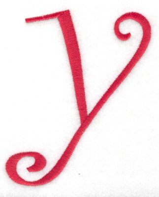 Embroidery Design: y<br> 3.18w X 4.00h