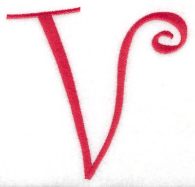 Embroidery Design: V<br> 4.18w X 4.00h