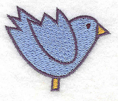 Embroidery Design: Bluebird<br> 2.02w X 1.60h