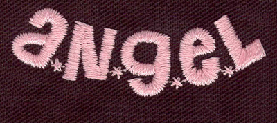 Embroidery Design: Angel<br>2.08w X 1.33h