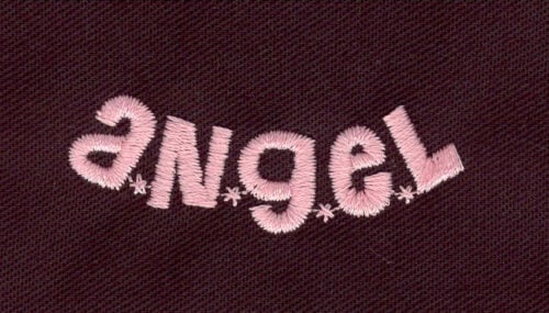 Embroidery Design: Angel<br>2.08w X 1.44h