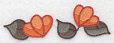 Embroidery Design: Flowers<br> 3.88w X 1.30h