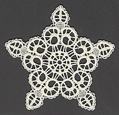 Embroidery Design: Star G large<br> 4.91w X 4.68h