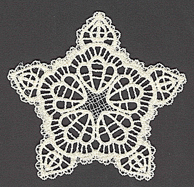 Embroidery Design: Star J large<br> 4.93w X 4.70h