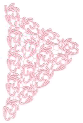 Embroidery Design: Vintage Lace 4th Edition Vol.1 110<br>4.06w X 6.05h