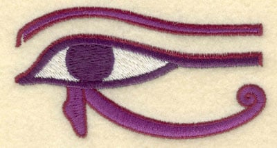 Embroidery Design: Eye of Ra<br>3.91w X 2.09h