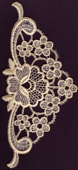 Embroidery Design: Lace 3rd Ed. Vol.2 no.30<br>3.27w X 6.92h | Embroidery Legacy Embroidery Design: Lace 3rd Ed. Vol.2 no.30<br>3.27w X 6.92h