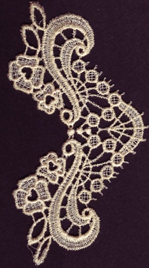 Embroidery Design: Lace 3rd Ed. Vol.2 no.32<br>2.94w X 5.26h | Embroidery Legacy Embroidery Design: Lace 3rd Ed. Vol.2 no.32<br>2.94w X 5.26h