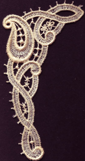 Embroidery Design: Lace 3rd Ed. Vol.3 no.42<br>3.48w X 4.68h | Embroidery Legacy Embroidery Design: Lace 3rd Ed. Vol.3 no.42<br>3.48w X 4.68h