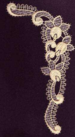Embroidery Design: Lace 3rd Ed. Vol.5 no. 62<br>3.54w X 8.77h