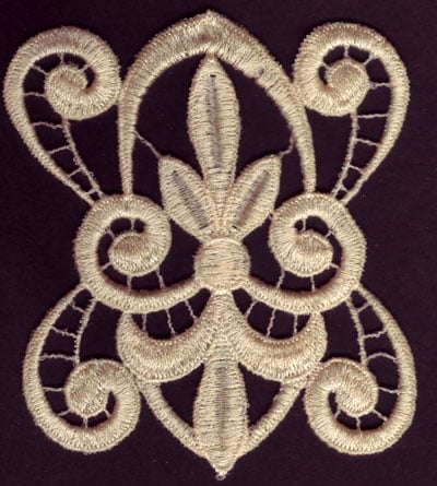 Embroidery Design: Lace 3rd Ed. Vol.5 no.70<br>3.91w X 4.51h