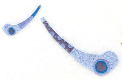 Embroidery Design: Noise Makers <br>5.59w X 3.50h