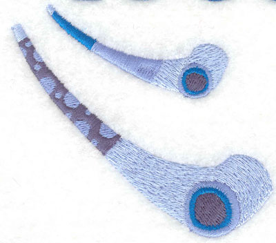 Embroidery Design: Noise Makers Same Direction<br>3.53w X 3.03h