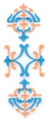 Embroidery Design: Design A partial 1.51w X 4.26h