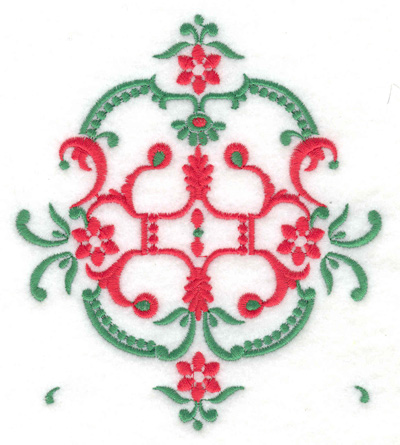 Embroidery Design: Design D large<br> 4.37w X 4.94h