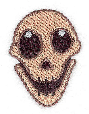 Embroidery Design: Skull<br> 1.66w X 2.24h