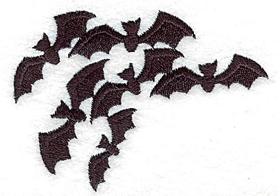 Embroidery Design: Bats<br> 3.56w X 2.57h
