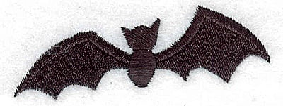 Embroidery Design: Bat<br> 2.94w X 1.13h