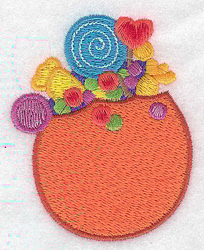 Embroidery Design: Pumpkin full of treats<br> 2.43w X 3.02h | Embroidery Legacy Embroidery Design: Pumpkin full of treats<br> 2.43w X 3.02h