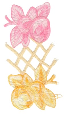 Embroidery Design: Vintage Lace Edition 4 Volume 6 AIMR13<br>3.98w X 7.38h