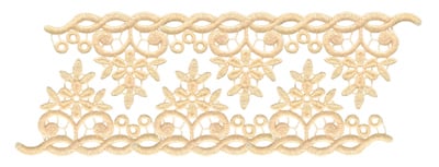 Embroidery Design: Vintage Lace Edition 4 Vol.3 AIMR28A<br>7.57w X 2.85h
