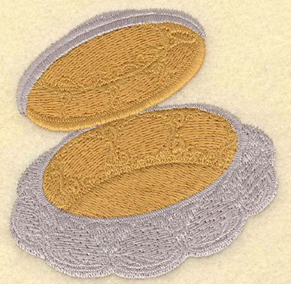 Embroidery Design: Pillbox<br>3.01w X 3.08h