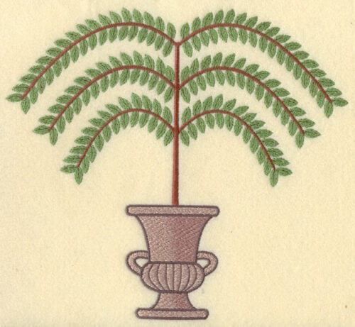 Embroidery Design: Willow 4<br>8.61w X 7.8h