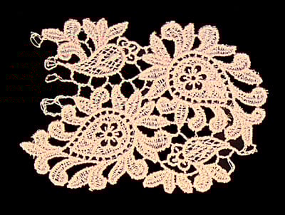 Embroidery Design: Vintage Lace Edition 6 Vol.3 AINL01A <br> 3.81"w X 2.85"h
