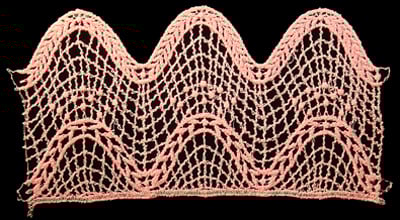 Embroidery Design: Vintage Lace Edition 6 Vol.4 AINL02B <br> 6.97"w X 3.81"h