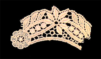 Embroidery Design: Vintage Lace Edition 5 Vol.2 AINL06A <br> 3.74"w X 2.26"h