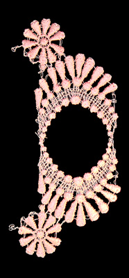 Embroidery Design: Vintage Lace Edition 6 Vol.3 AINL07A <br> 3.06"w X 5.88"h