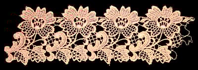 Embroidery Design: Vintage Lace Edition 5 Vol.1 AINL09B <br> 9.85"w X 3.25"h