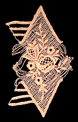 Embroidery Design: Vintage Lace Edition 6 Vol.5 AINL14A <br> 3.50"w X 5.74"h
