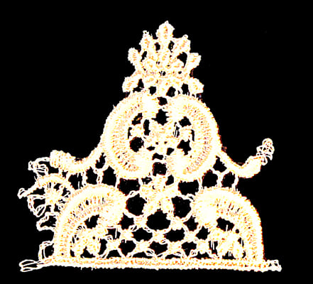 Embroidery Design: Vintage Lace Edition 5 Vol.4 AINL23A <br> 2.66"w X 2.41"h