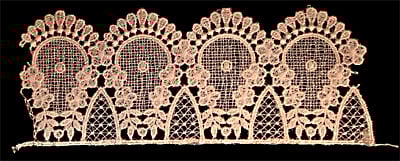 Embroidery Design: Vintage Lace Edition 6 Vol.6 AINL28B <br> 9.85"w X 3.55"h | Embroidery Legacy Embroidery Design: Vintage Lace Edition 6 Vol.6 AINL28B <br> 9.85"w X 3.55"h