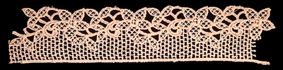 Embroidery Design: Vintage Lace Edition 6 Vol.1 AINL33B <br> 9.43"w X 2.07"h