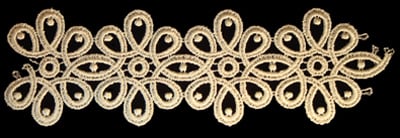 Embroidery Design: Vintage Lace Edition 6 Vol.4 AINL34B <br> 9.34"w X 2.92"h
