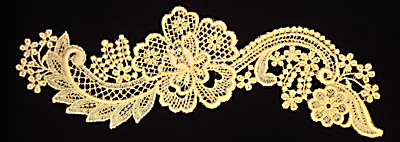 Embroidery Design: Vintage Lace Edition 5 Vol.1 AINL36A <br>4.15"w X 10.71"h
