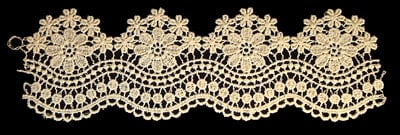 Embroidery Design: Vintage Lace Edition 6 Vol.4 AINL39B <br> 9.18"w X 2.78"h