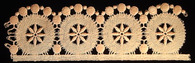 Embroidery Design: Vintage Lace Edition 5 Vol.4 AINL45B <br> 9.22"w X 2.91"h