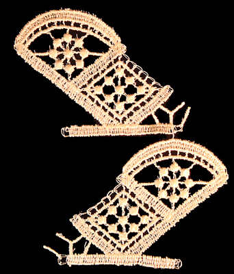 Embroidery Design: Vintage Lace Edition 5 Vol.3 AINL50A <br> 4.48"w X 5.40"h