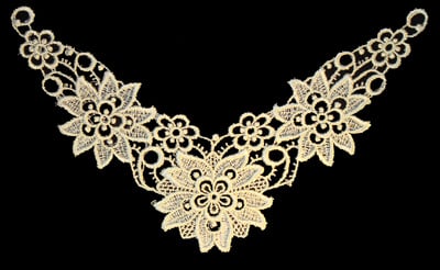 Embroidery Design: Vintage Lace Edition 5 Vol.4 AINL58B <br> 7.87"w X 6.63"h