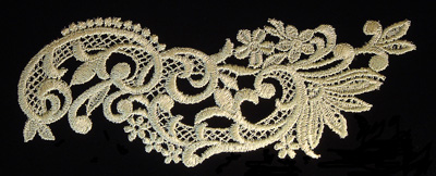 Embroidery Design: Vintage Lace Edition 6 Vol.3 AINL60B <br> 8.63"w X 3.49"h