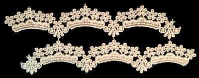 Embroidery Design: Vintage Lace Edition 6 Vol.5 AINL65B <br> 7.45"w X 6.92"h
