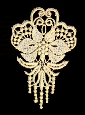 Embroidery Design: Vintage Lace Edition 6 Vol.5 AINL69A <br> 2.95"w X 4.44"h