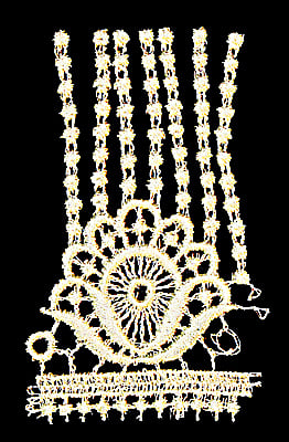 Embroidery Design: Vintage Lace Edition 5 Vol.2 AINL72A <br> 2.63"w X 4.04"h | Embroidery Legacy Embroidery Design: Vintage Lace Edition 5 Vol.2 AINL72A <br> 2.63"w X 4.04"h