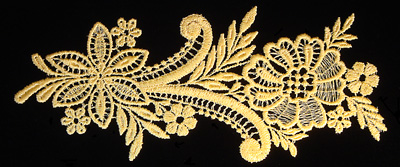 Embroidery Design: Vintage Lace Edition 5 Vol.5 AINL75A <br> 8.18"w X 3.64"h