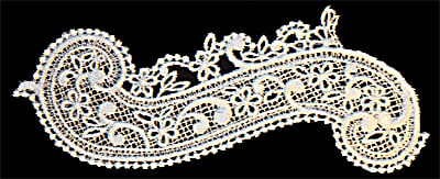 Embroidery Design: Vintage Lace Edition 5 Vol.2 AINL76D <br> 7.57"w X 3.18"h