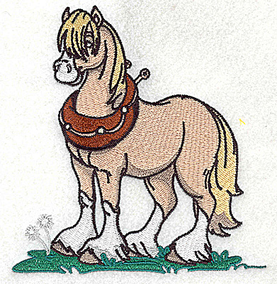 Embroidery Design: Horse large<br> 4.62w X 4.95h